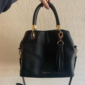 Vince Camuto Black Leather Bag